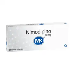 Mk Nimodipino (30 mg) 20 Tabletas