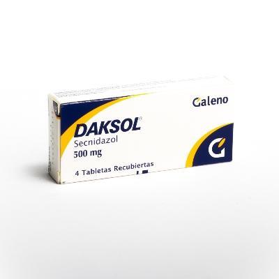 Daksol 500 Mg Tabletas Cajax4tab. Galeno Secnidazol