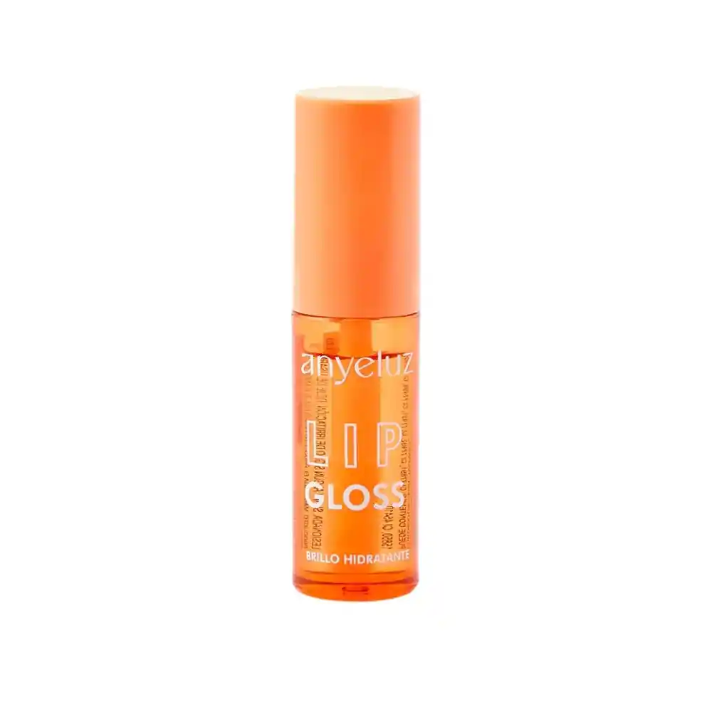 Lip Gloss Anyeluz Naranja Tubo
