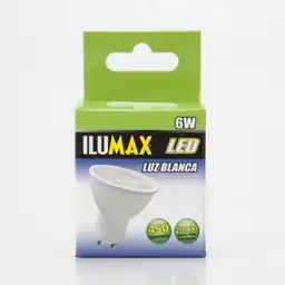 Ilumax Bombillo Led Gu10 6W Luz Blanca 25000H 253