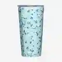 Corkcicle Vaso Tumbler Floral Azul 16 Oz