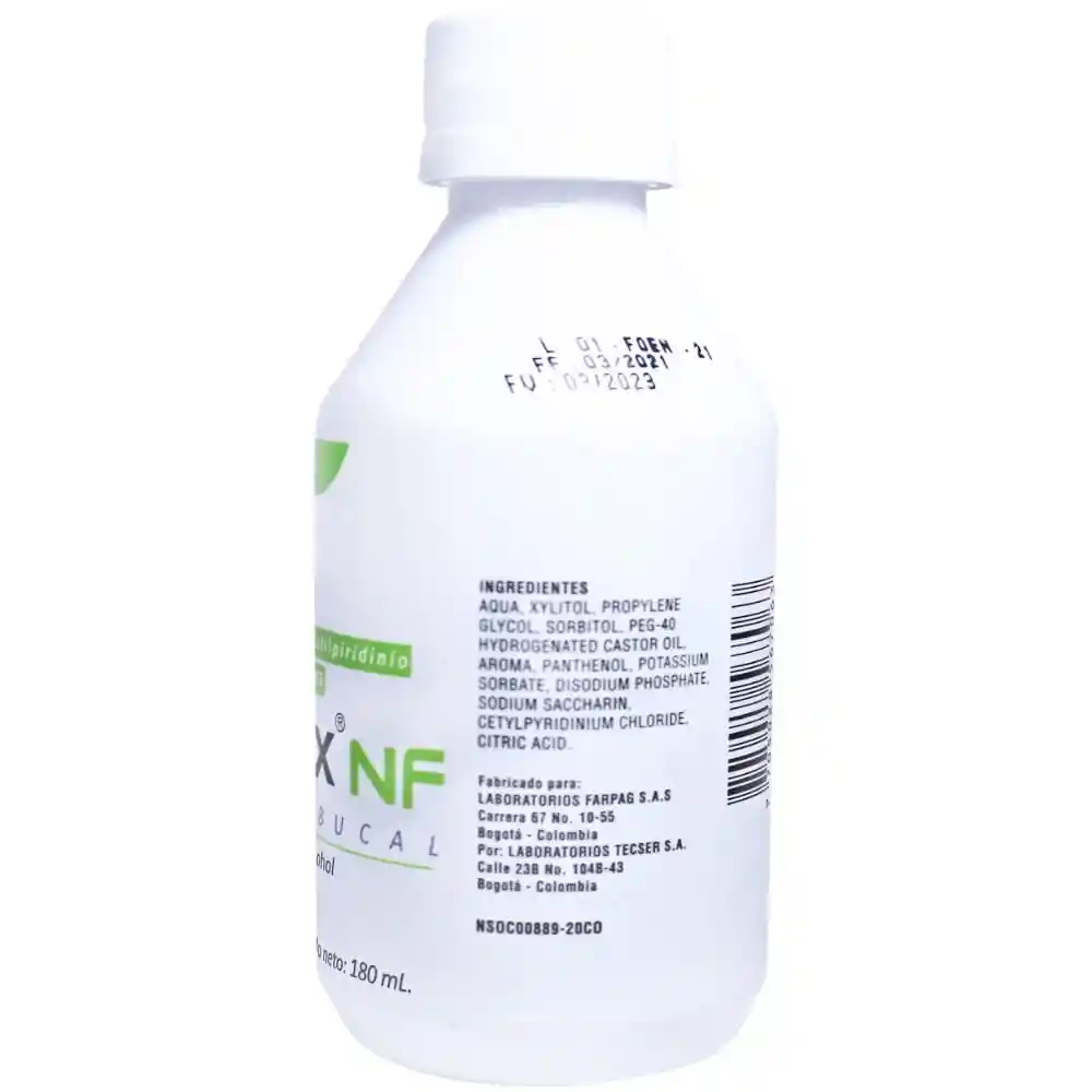 Odontrix NF Enjuague Bucal CPC+B5