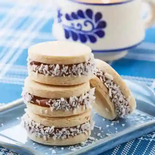 4 Alfajores de Arequipe y Coco