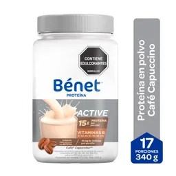 Benet Proteína Café Capuccino 340 g