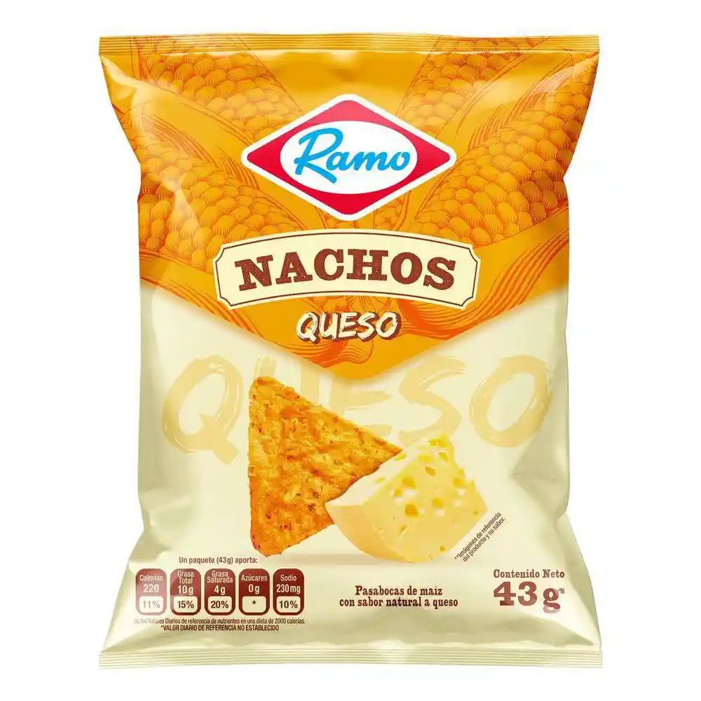 Ramo Snack de Nachos Sabor a Queso