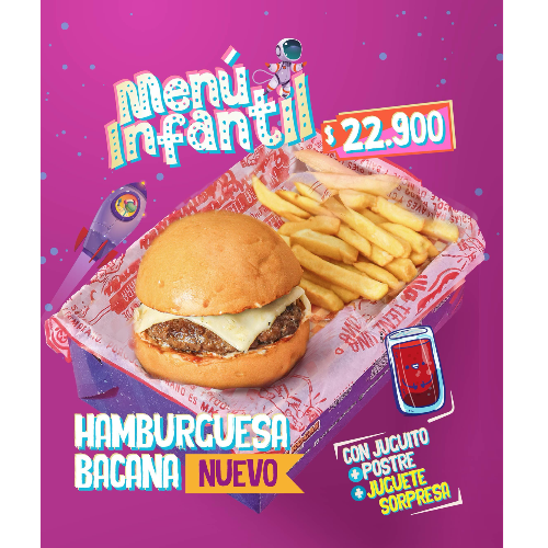 Hamburguesa infantil