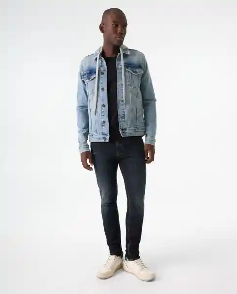 Chaqueta Hombre Azul Talla M 522G006_AZU114604 Americanino