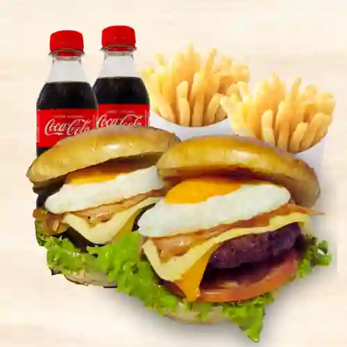 Hamburguesa Texas para Dos