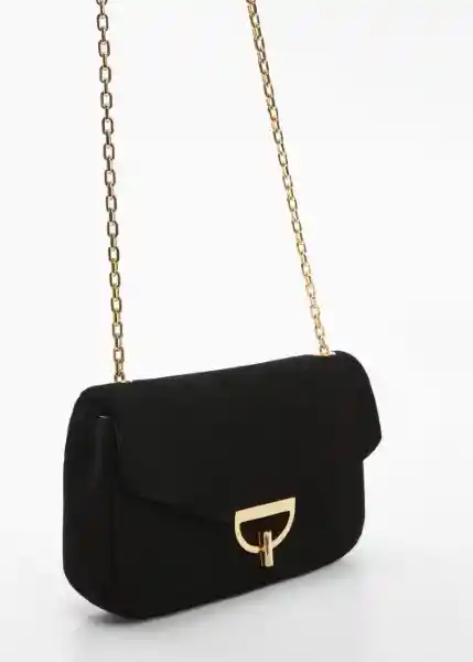 Bolso P Bruna Negro Talla 99 Mujer Mango