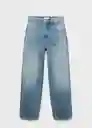 Jean Bet Tejano Medio Talla 34 Mujer Mango