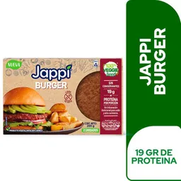 Jappi Burger Hamburguesa Vegetal Imitación Cárnica
