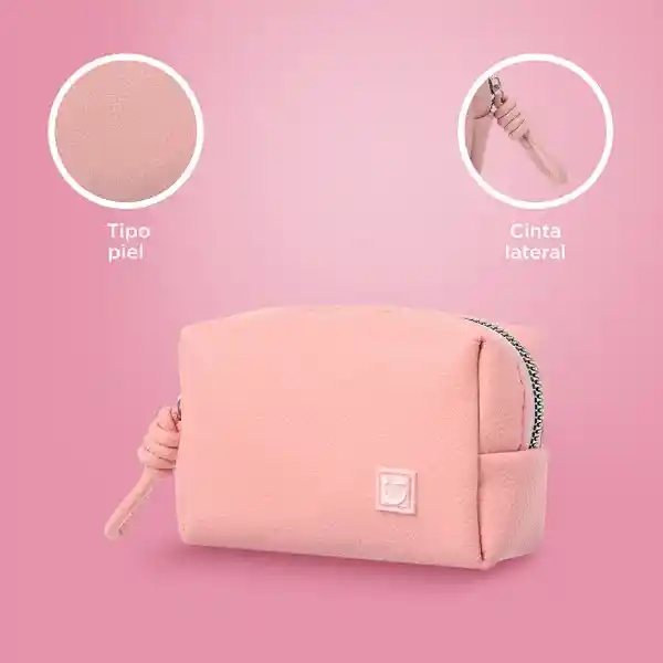 Monedero Con Nudo Rosa Serie Miniso