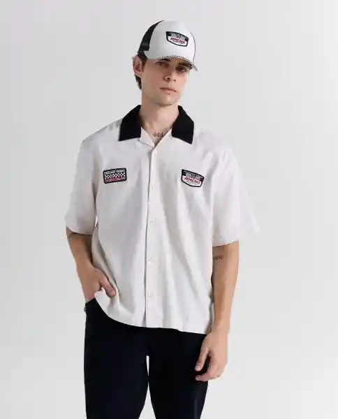 Camisa Hombre Blanco Talla XL 819G021_BLA114001 Americanino