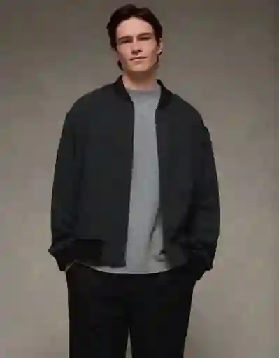 Chaqueta Hombre Gris Talla MEDIUM 1779020 American Eagle