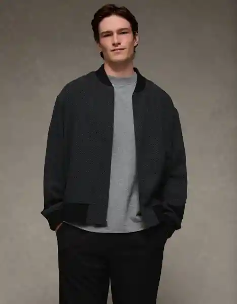 Chaqueta Hombre Gris Talla MEDIUM 1779020 American Eagle