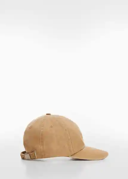 Gorra Quote6 Beige Talla 99 Mujer Mango