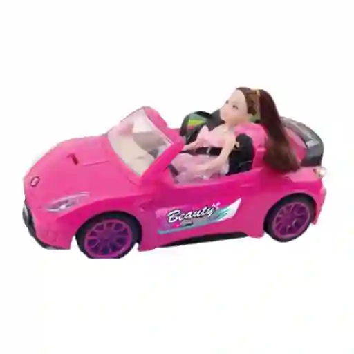 Muñeca Con Carro Convertible Monkey