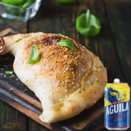 Combo Panzerotti Hawaiano + Aguila 355 ml