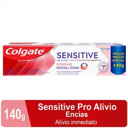 Crema Dental Sensibilidad Colgate Sensitive Pro Alivio 140 g