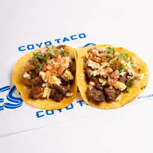 Tacos pollo al carbon