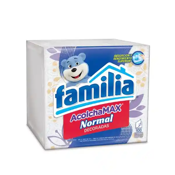 Familia Servilleta Acolchamax Decorada