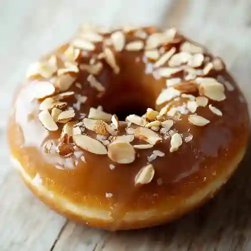 Donut Arequipe y Almendras