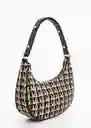 Bolso P Tur Negro Talla 99 Mujer Mango