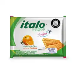 Italo Galleta Tipo Wafer Sabor Naranja sin Azúcar