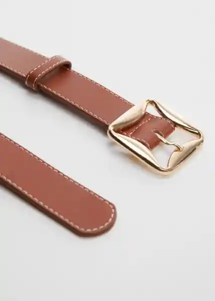 Cinturón Malta Marrón Talla M Mujer Mango