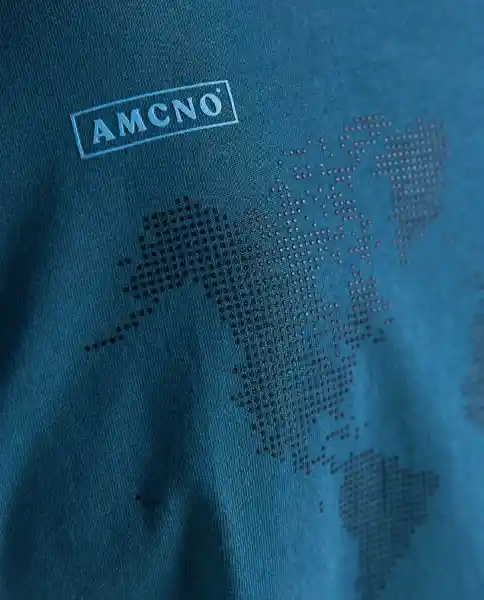 Camiseta Hombre Verde Talla L 849G001_VER194820 Americanino