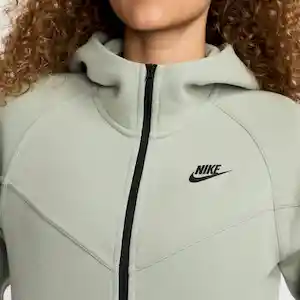 Nike Buzo Hdy Hoodie Lifestyle Verde de Mujer Talla L