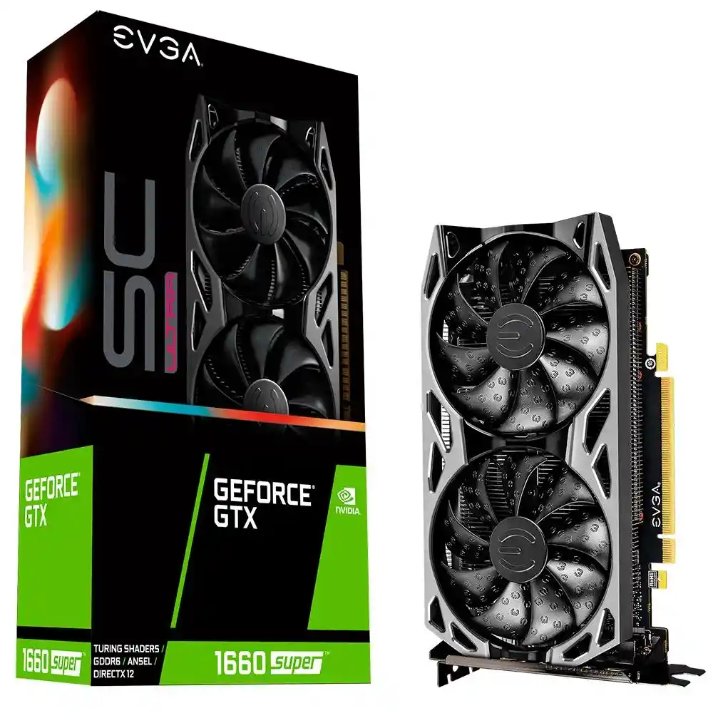 Evga Gpu Gtx1660 Super 6Gb Ddr6 Sc Ultra