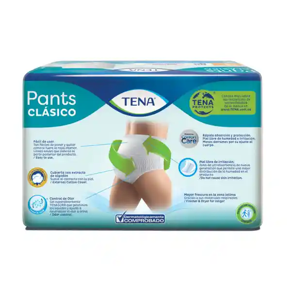 Tena Pants Clásico para Incontinencia Moderada Talla M