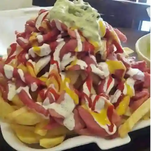 Salchipapa Mediana