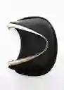 Bolso M Vico Negro Talla 99 Mujer Mango