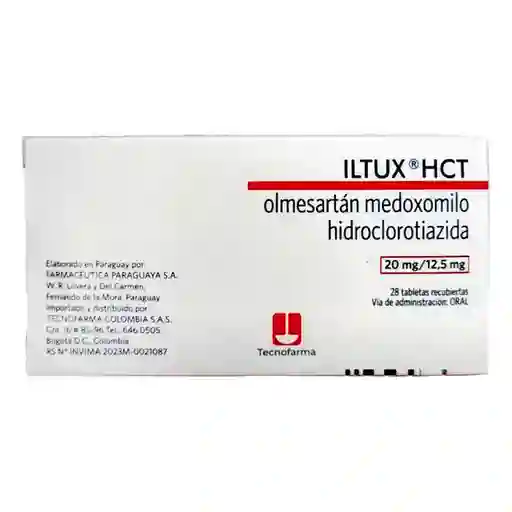 Iltux Hct (20 mg/ 12.5 mg)