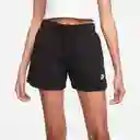 Nike Short Nsw Club Flc Mr Para Mujer Blanco Talla M