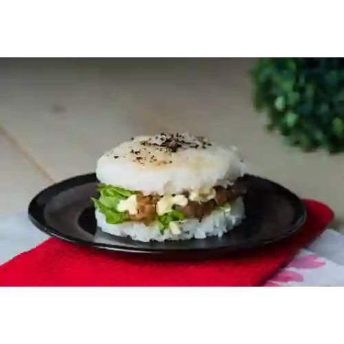 Burger Vegana con Base de Arroz
