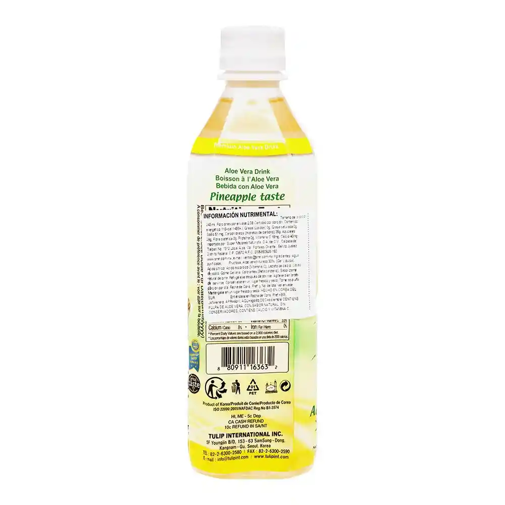 Aloe Agua Devera Y Pina