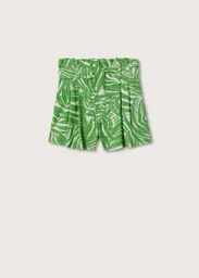 Shorts Anita Verde Talla S Mujer Mango