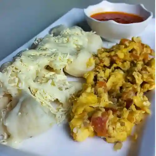 Huevos Maiz & Tocineta