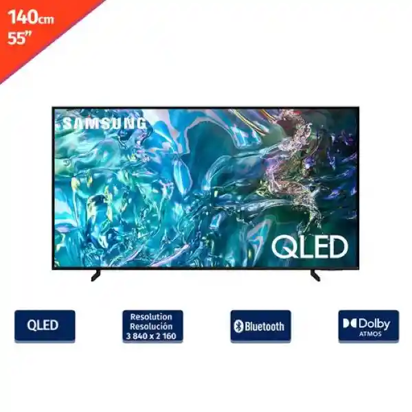 Samsung Televisor QLED de 140 cm QN55Q60DAKXZL