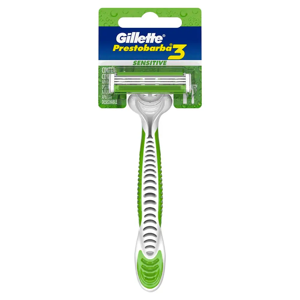 Máquina de Afeitar Desechable Gillette Prestobarba3 Sensitive 1 ud