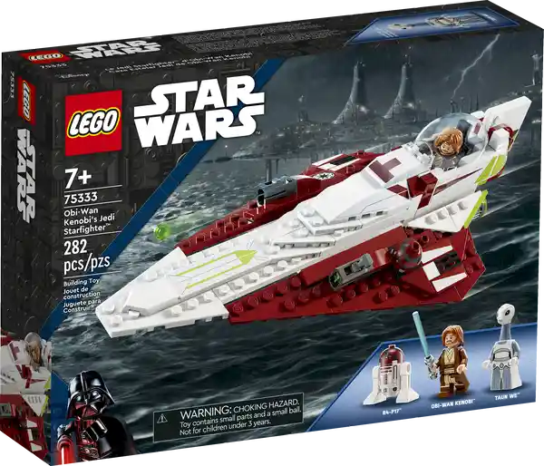 Juguete de Construcción Caza Estelar Jedi de Obi-Wan Kenobi Lego