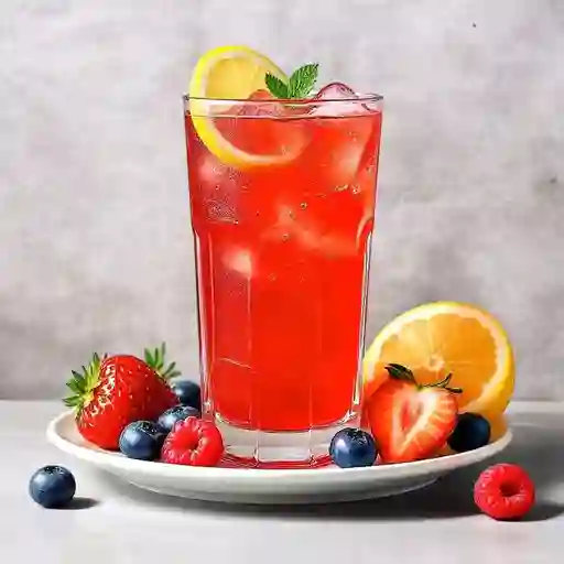 Soda De Frutos Rojos