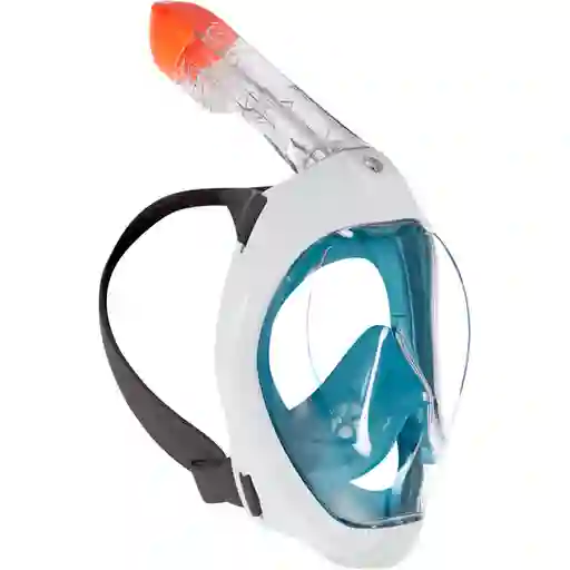 Subea Careta de Snorkel Easybreath 500 Para Adulto Azul