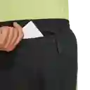 Adidas Pantaloneta Correr de Hombre Negro Talla S5