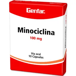 Minociclina Genfar (100 Mg)