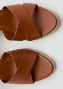 Zapatos Pati Cuero Talla 40 Mujer Mango