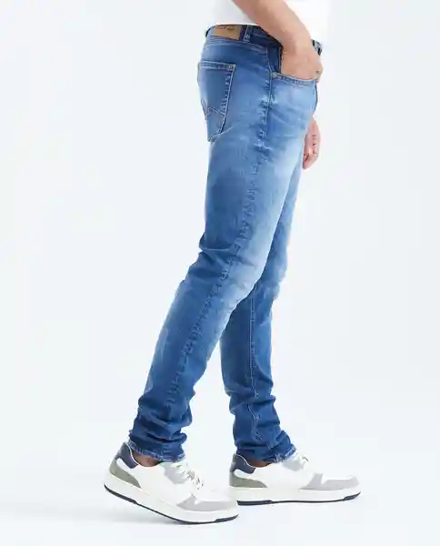 Jean Straight Fit-Morrison Azul Francés Medio 32/32 Chevignon